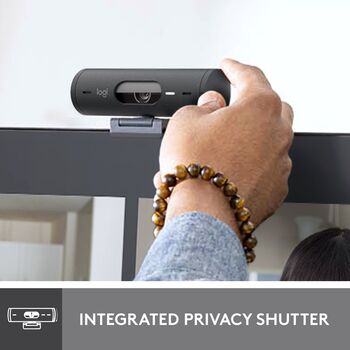 Logitech Brio 500 vefmyndavél - Svört 