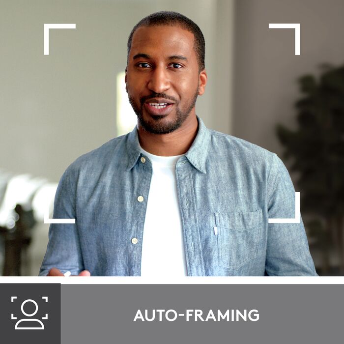 Logitech Brio 500 vefmyndavél - Svört 