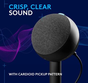 Logitech G Yeti Orb hljóðnemi - Svartur