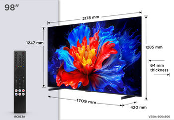 TCL 98" QLED810K sjónvarp (2025)