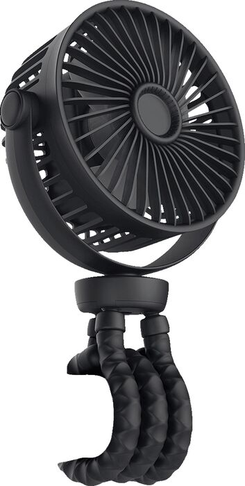 A Home handvifta m. stillanlegum þrífæti - Svört