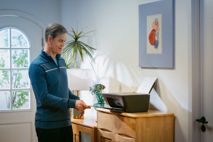 HP DeskJet 2921 fjölnotaprentari - Svartur