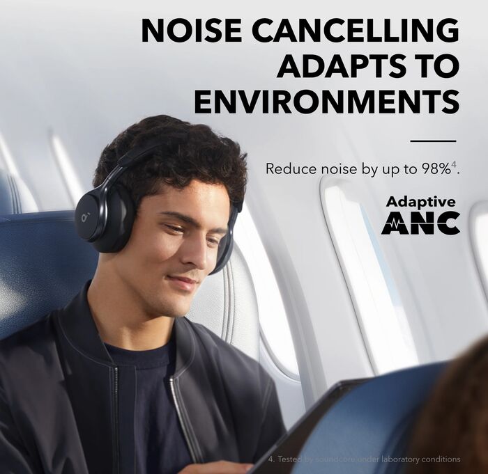 Product image not available for Soundcore Space One heyrnartól - Svört