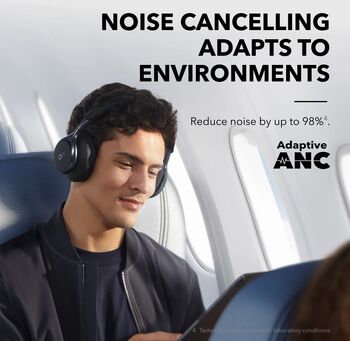 Product image not available for Soundcore Space One heyrnartól - Svört