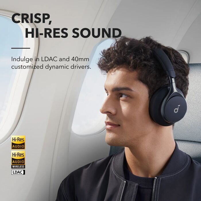 Product image not available for Soundcore Space One heyrnartól - Svört
