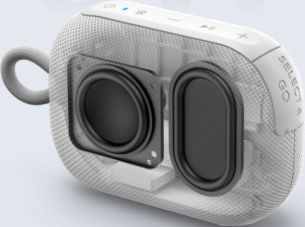 Soundcore Select 4 Go ferðahátalari - Hvítur 