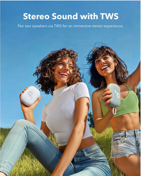 Soundcore Select 4 Go ferðahátalari - Hvítur 