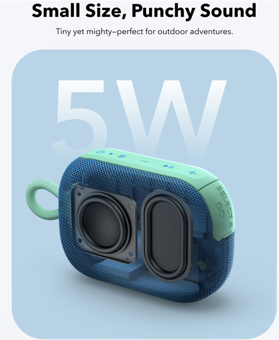 Soundcore Select 4 ferðahátalari - Blár