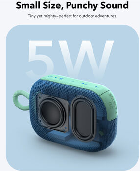 Soundcore Select 4 ferðahátalari - Blár