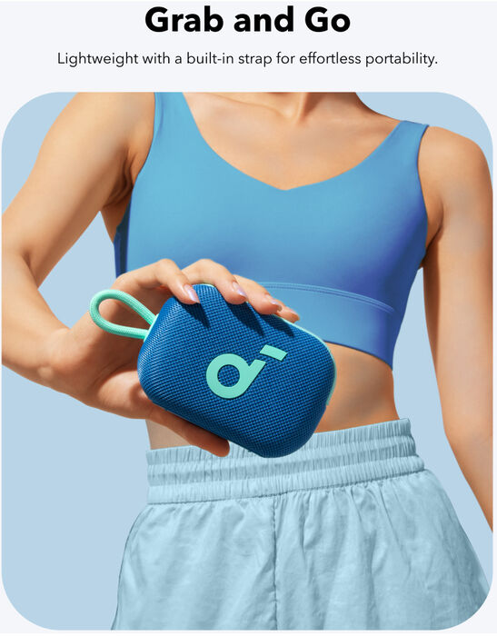 Soundcore Select 4 ferðahátalari - Blár