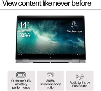 HP Envy X360 R5/16/512/ 14" fartölva