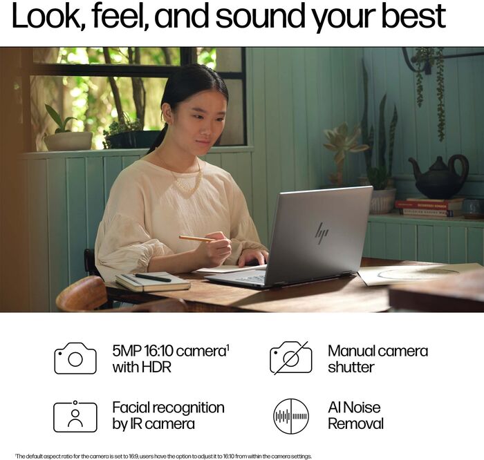 HP Envy X360 R5/16/512/ 14" fartölva