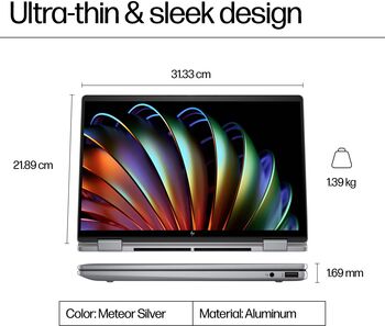 HP Envy X360 R5/16/512/ 14" fartölva