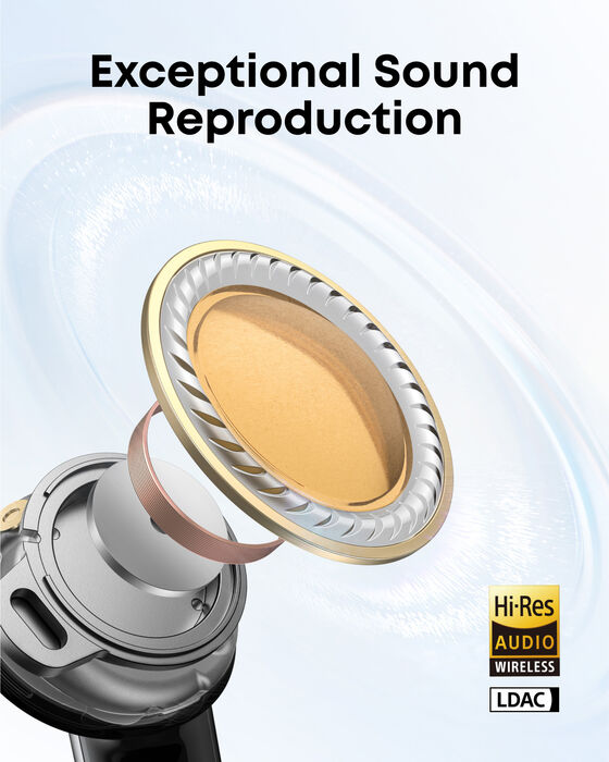 Soundcore Liberty 5 heyrnartól - Svört