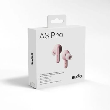 Sudio A3 Pro þráðlaus heyrnartól - Bleik
