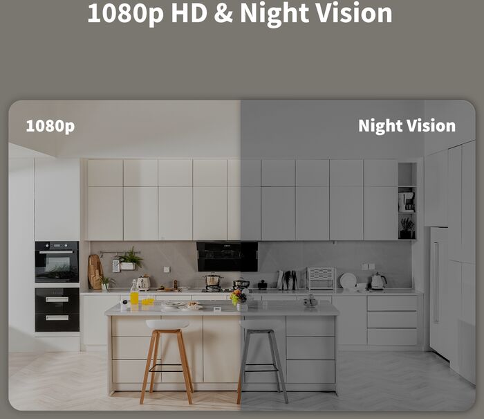 Aqara G2H Pro öryggismyndavél með brú - Hvít