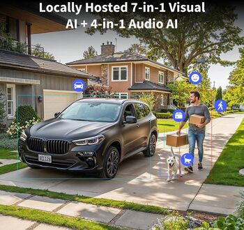 Aqara G5 Pro öryggismyndavél með brú PoE - Hvít