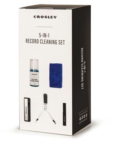 Crosley 5-í-1 hreinsisett fyrir plötuspilara