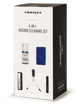 Crosley 5-í-1 hreinsisett fyrir plötuspilara