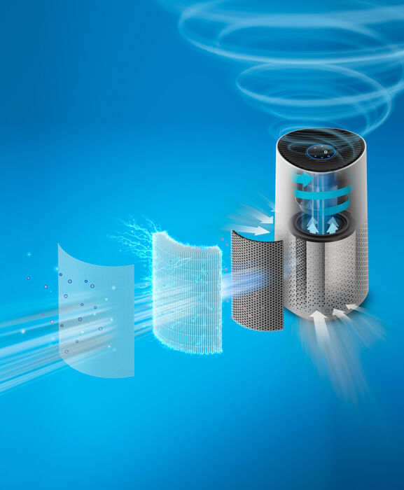 Philips 1000i Series lofthreinsitæki - Hvítt 