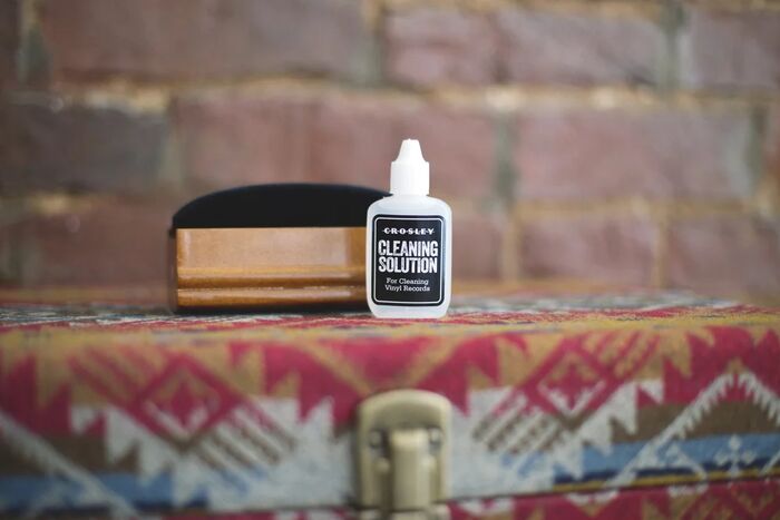 Crosley hreinsisett fyrir plötuspilara