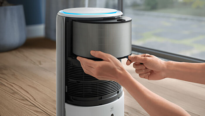 Philips 3400 Series 2-í-1 raka og lofthreinsitæki - Hvítt