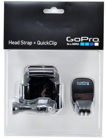 GoPro höfuðól + QuickClip