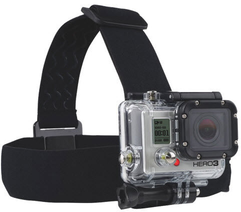 GoPro höfuðól + QuickClip