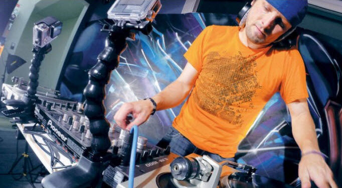 GoPro Jaws Flex klemmufesting