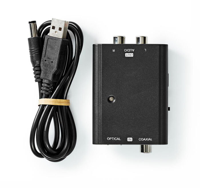 Nedis breytibox optical/coax í RCA 