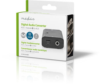 Nedis breytibox optical/coax í RCA 