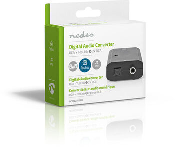 Nedis breytibox optical/coax í RCA 