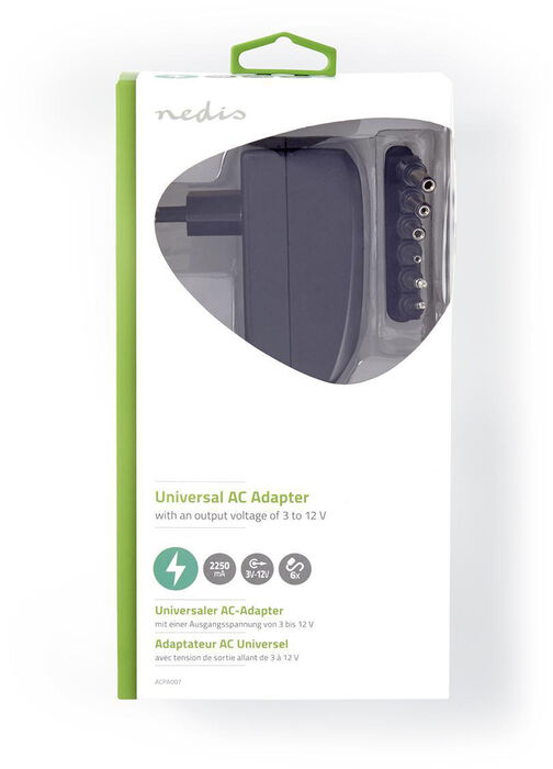 Spennubreytir 27W - 240V AC í 3-12V DC