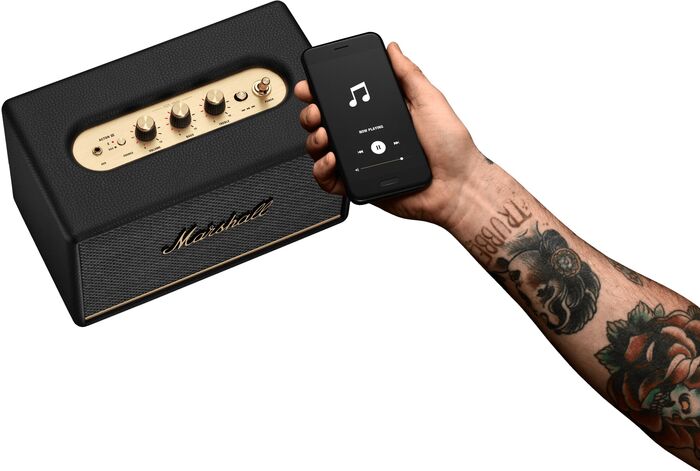Marshall Acton 3 Hátalari - Svartur