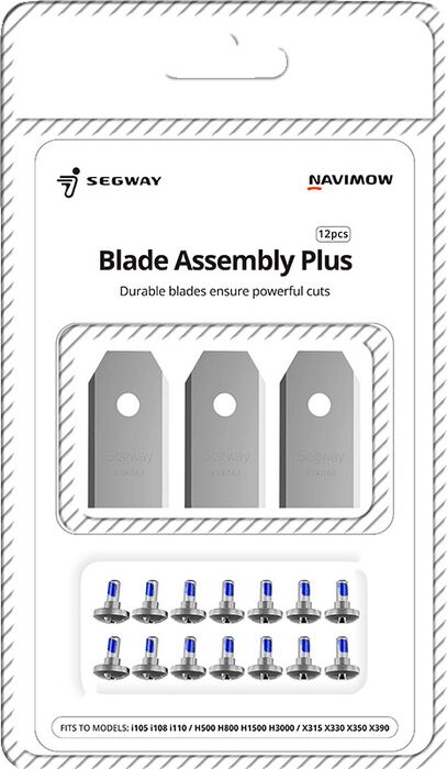 Segway Navimow Assemly Plus blöð í slátturóbot