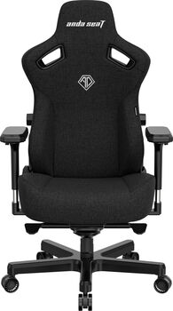 AndaSeat Kaiser Series 3 Cloth Edition leikjastóll - Svartur