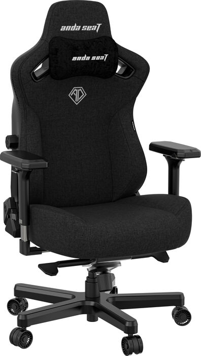 AndaSeat Kaiser Series 3 Cloth Edition leikjastóll - Svartur