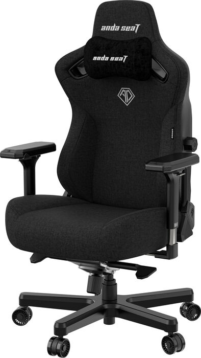 AndaSeat Kaiser Series 3 Cloth Edition leikjastóll - Svartur