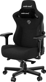 AndaSeat Kaiser Series 3 Cloth Edition leikjastóll - Svartur