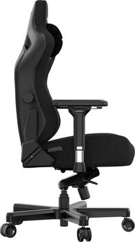 AndaSeat Kaiser Series 3 Cloth Edition leikjastóll - Svartur