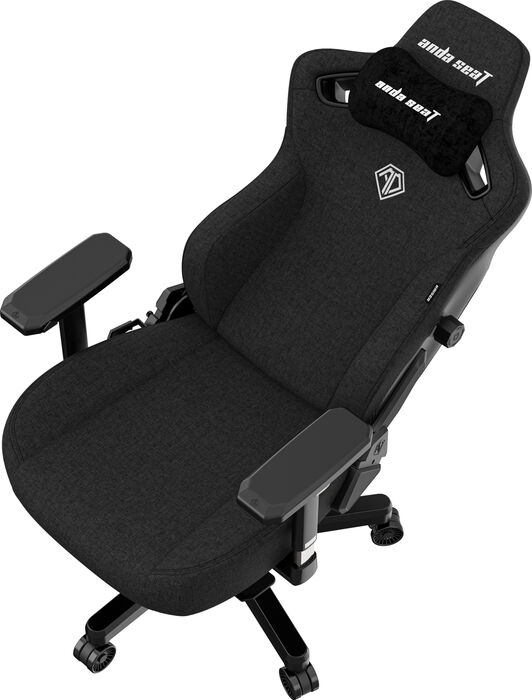 AndaSeat Kaiser Series 3 Cloth Edition leikjastóll - Svartur