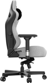 AndaSeat Kaiser Series 3 Cloth Edition leikjastóll - Grár