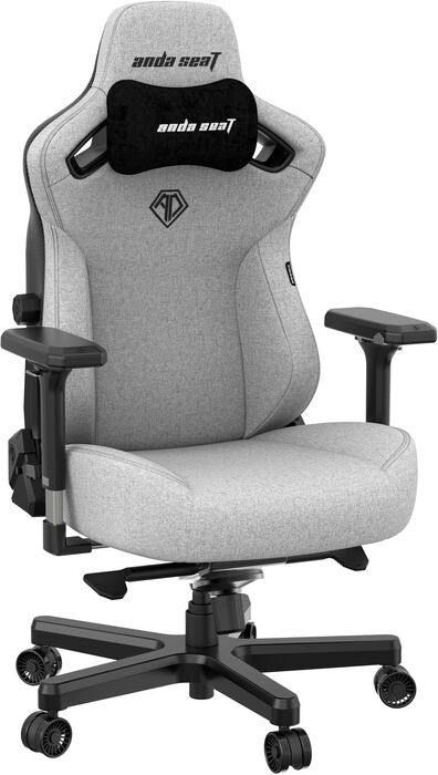 AndaSeat Kaiser Series 3 Cloth Edition leikjastóll - Grár