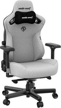 AndaSeat Kaiser Series 3 Cloth Edition leikjastóll - Grár