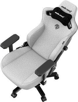 AndaSeat Kaiser Series 3 Cloth Edition leikjastóll - Grár