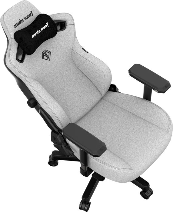 AndaSeat Kaiser Series 3 Cloth Edition leikjastóll - Grár