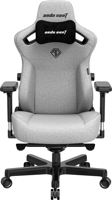 AndaSeat Kaiser Series 3 Cloth Edition leikjastóll - Grár