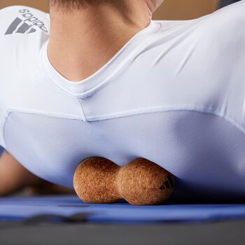 Adidas tvöfaldur nuddbolti - Korkur
