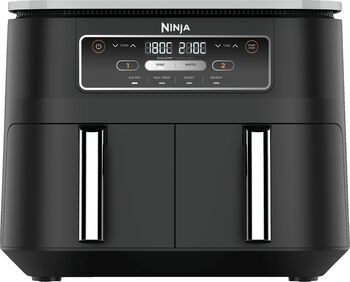 Ninja Foodi Dual Zone 4-í-1 loftsteikingarpottur 7,6 L - Svartur