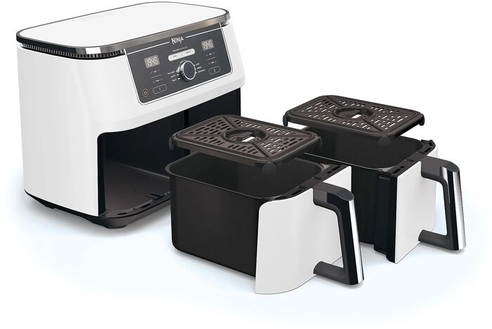 Ninja Foodi tvöfaldur lofsteikingarpottur Hvítur Air Fryer